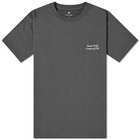 Snow Peak Men's Camping Club T-Shirt in Charcoal