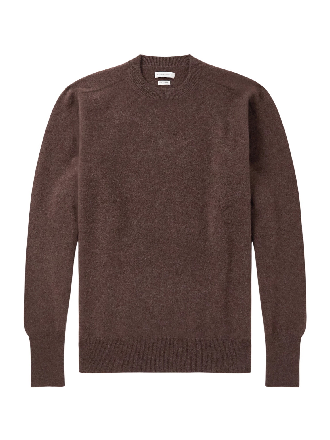 KAPTAIN SUNSHINE Black Cotton Washi Hand Frame Sweater Kaptain