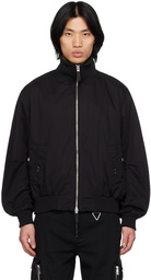 C2H4 Black Zip Jacket