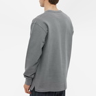 Norse Projects Men's Fraser Tab Series Crew Sweat in Magnet Grey