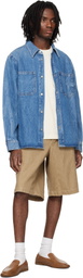 AGOLDE Blue Craven Denim Shirt