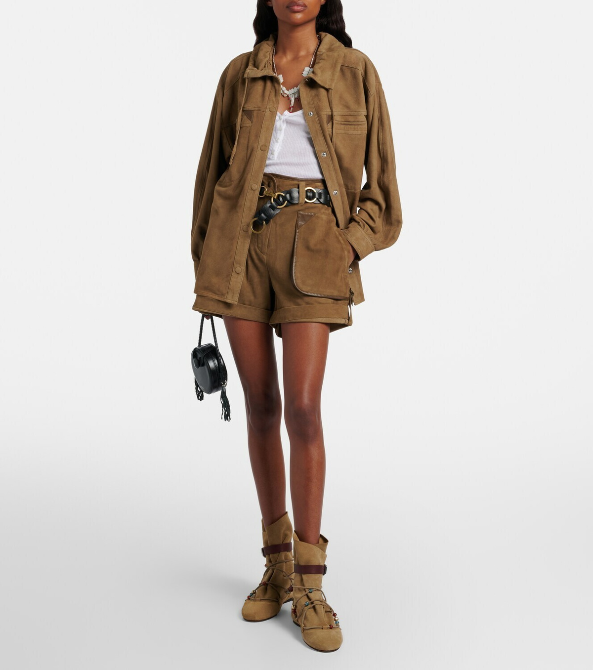 Isabel Marant Marline suede shorts