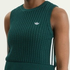 Adidas Women's Adicolor Knitted Vest in Aurora Ivy