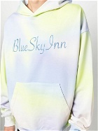 BLUE SKY INN - Tie-dye Cotton Hoodie