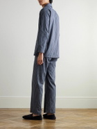Derek Rose - Braemar Checked Cotton-Flannel Pyjama Set - Blue