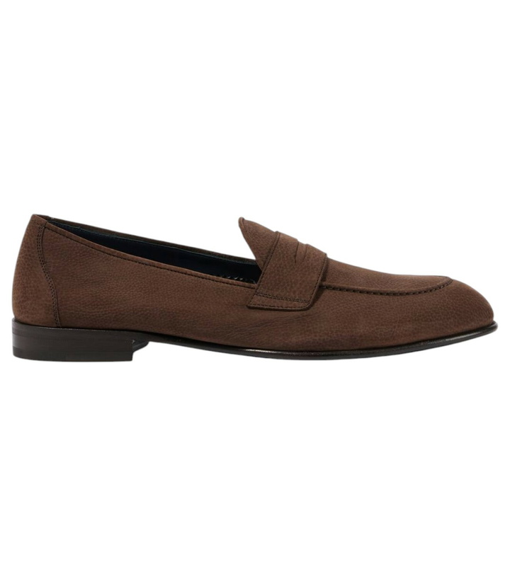 Photo: Brioni Appia leather penny loafers