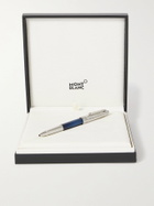 MONTBLANC - Meisterstück Around the World in 80 Days Doué Classique Resin and Platinum-Plated Rollerball Pen