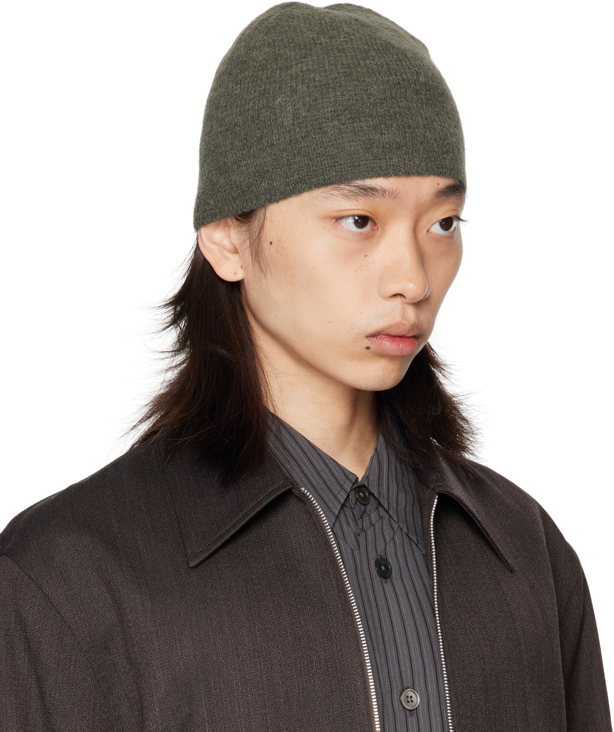 OUR LEGACY Green Alpaca Beanie