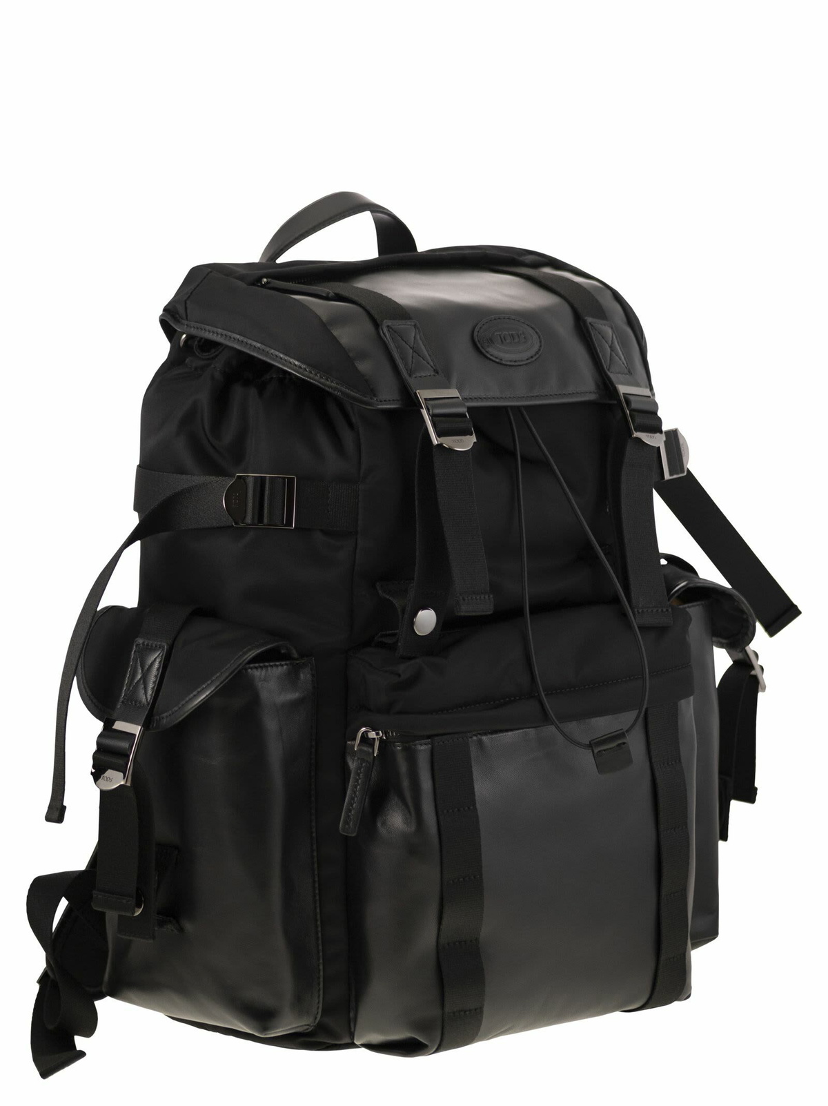 Tod's Fabric And Leather Medium Backpack Tod's