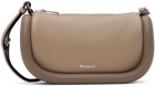 JW Anderson Taupe Bumper-12 Leather Crossbody Bag