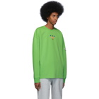 ADER error Green Scene Long Sleeve T-Shirt