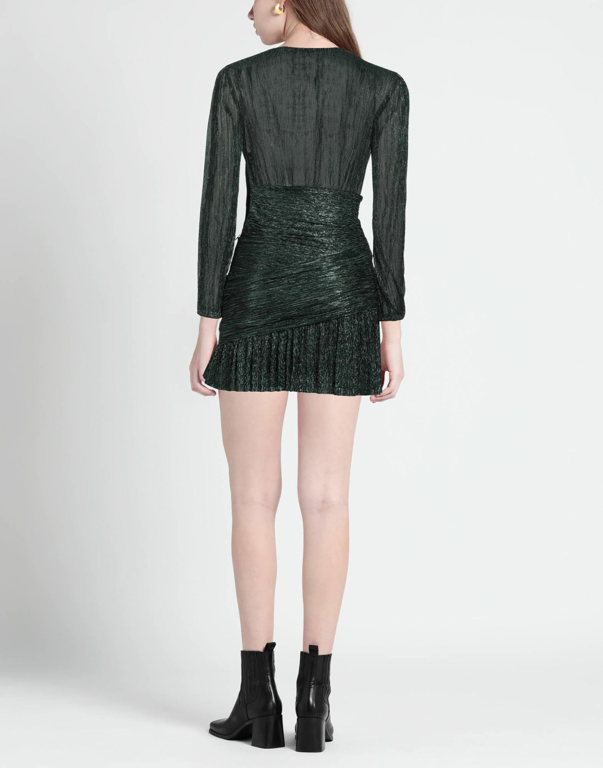 Maje Womens Mini dress Emerald in Green
