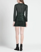 Maje Womens Mini dress Emerald in Green