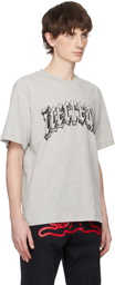 ICECREAM Gray Gothic College T-Shirt