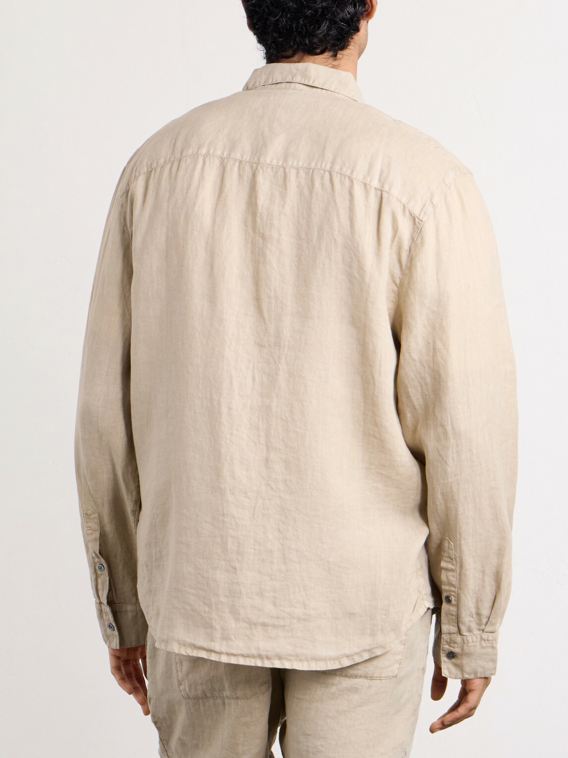 James Perse - Linen Canvas Shirt - Neutrals