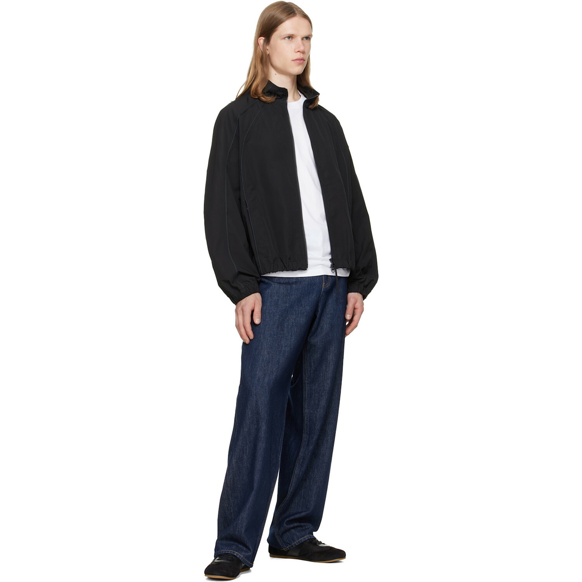 Helmut Lang Black Track Jacket