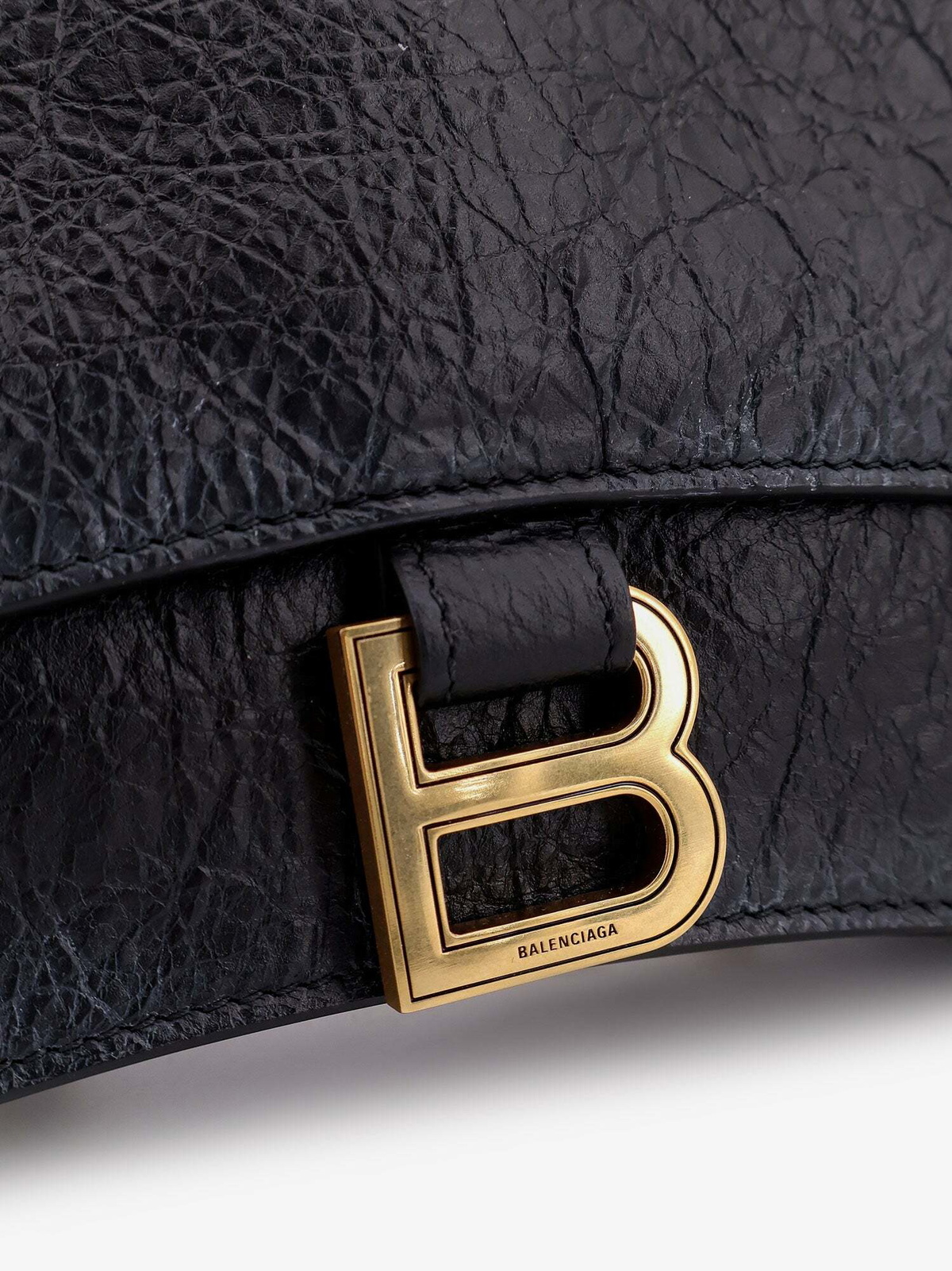 Balenciaga Crush S Black Womens Shoulder Bag Balenciaga