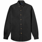 Polo Ralph Lauren Men's Pique Button Down Shirt in Polo Black