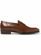 Kingsman - George Cleverley Newport Leather Penny Loafers - Brown