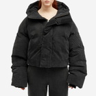 Entire Studios Women's Hooded Puffer in Iron