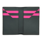 Fendi Grey and Pink Vertical Card Holder