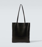 The Row Flat leather tote bag