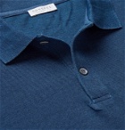 Sunspel - Pima Cotton-Piqué Polo Shirt - Blue