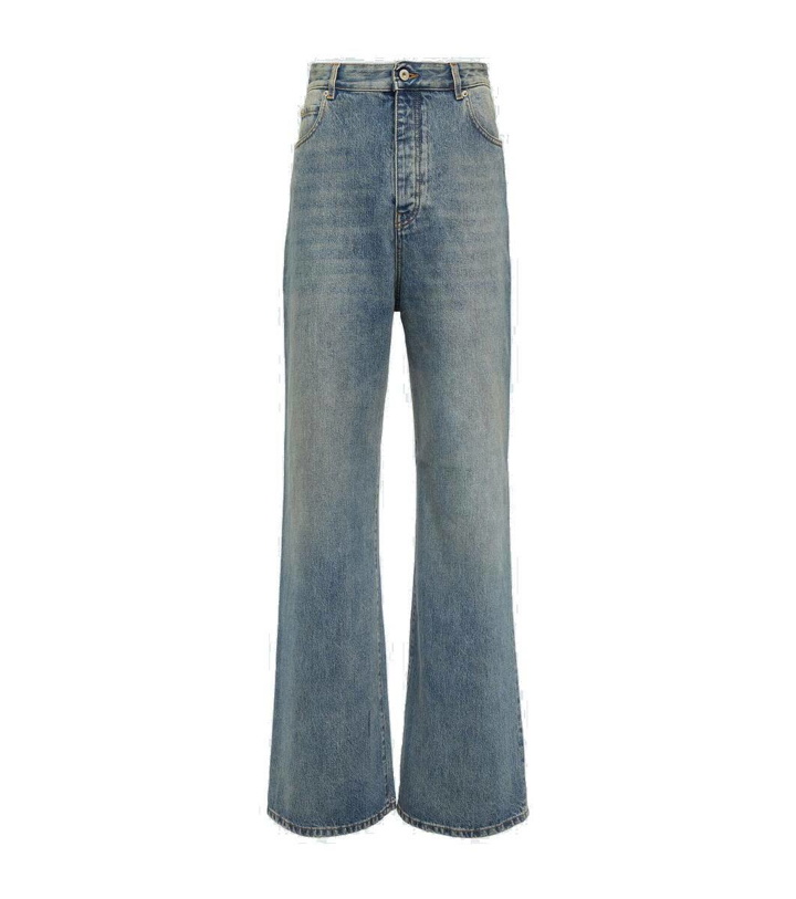 Photo: Loewe Mid-rise wide-leg jeans