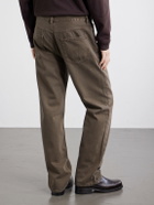 FRAME - Relaxed Straight-Leg Jeans - Brown