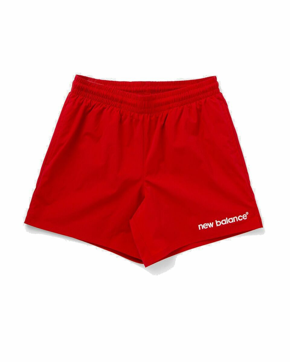 Photo: New Balance Archive Stretch Woven Short Red - Mens - Sport & Team Shorts