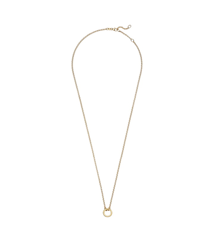 Photo: FoundRae Belcher Small 18kt gold chain necklace