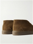 Mr P. - Larry Split-Toe Regenerated Suede by evolo® Chukka Boots - Brown