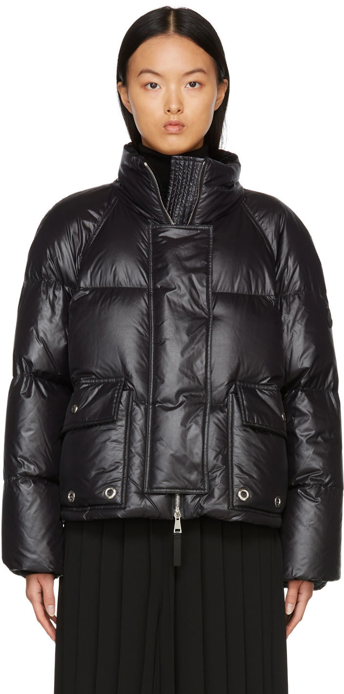 X Adidas Alpbach Down Jacket in Black - Moncler Genius