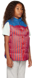 The Animals Observatory Kids Red Lemur Puffer Vest