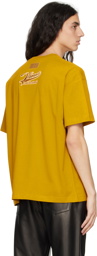 VTMNTS Yellow Embroidered T-Shirt