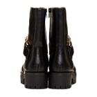 Versace Jeans Couture Black Western Buckle Brenda Boots