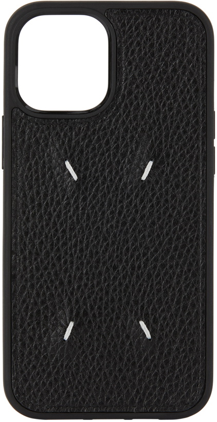 Photo: Maison Margiela Black Four Stitch iPhone 12 Pro Max Case