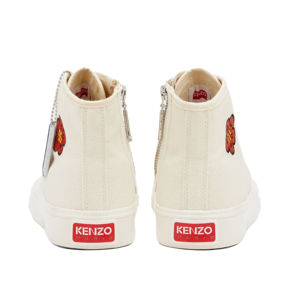 Kenzo Women's School High Top Sneakers in Cream Kenzo