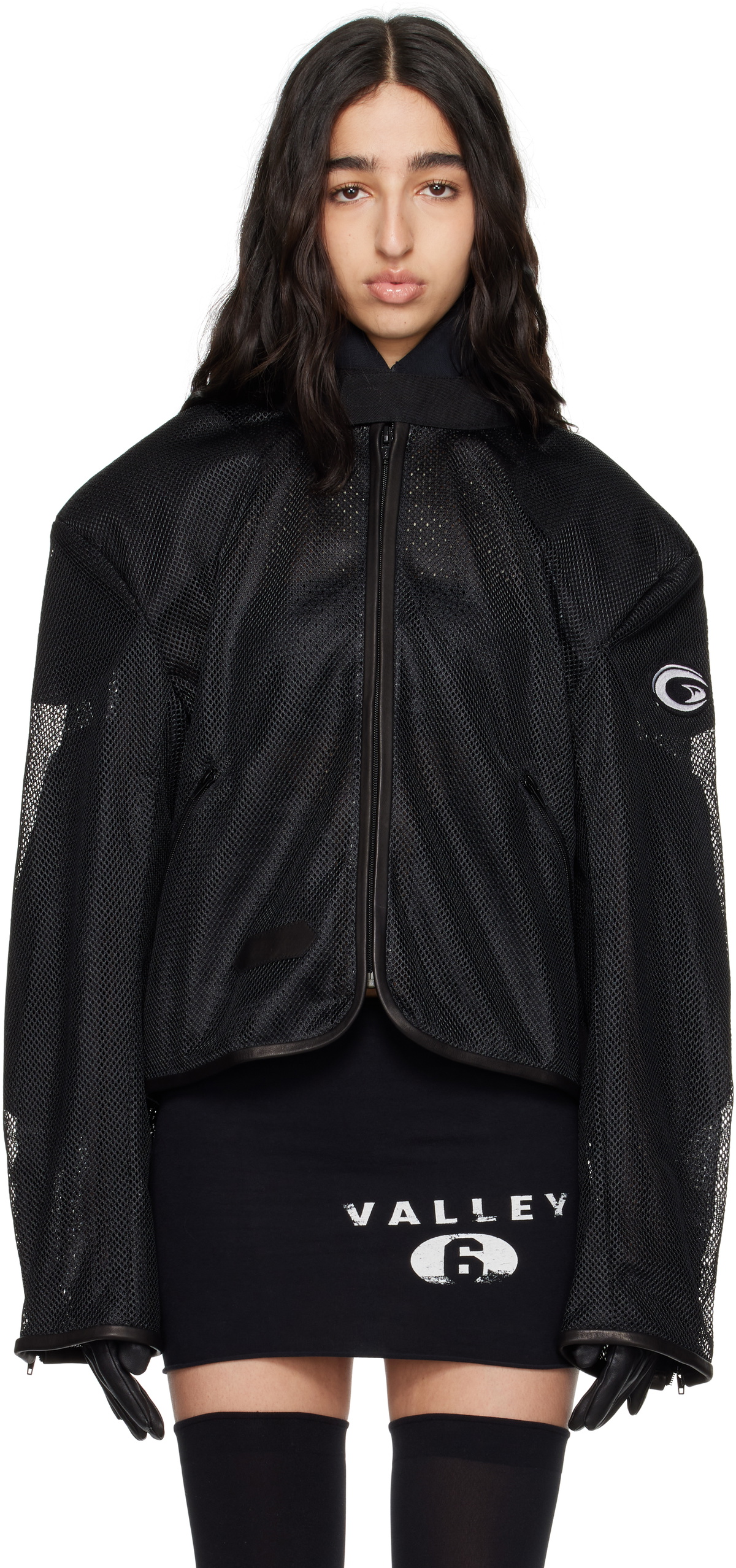 GREG ROSS Black All Weather Moto Jacket