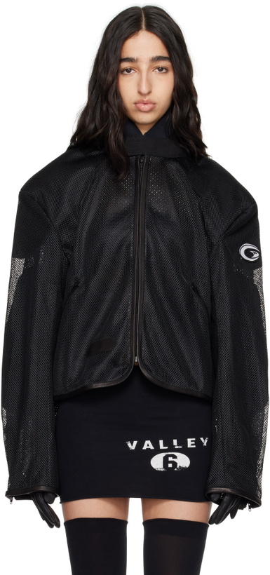 Photo: GREG ROSS Black All Weather Moto Jacket