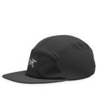 Arc'teryx Men's Gamma 5 Panel Cap in Black/Arctic Silk