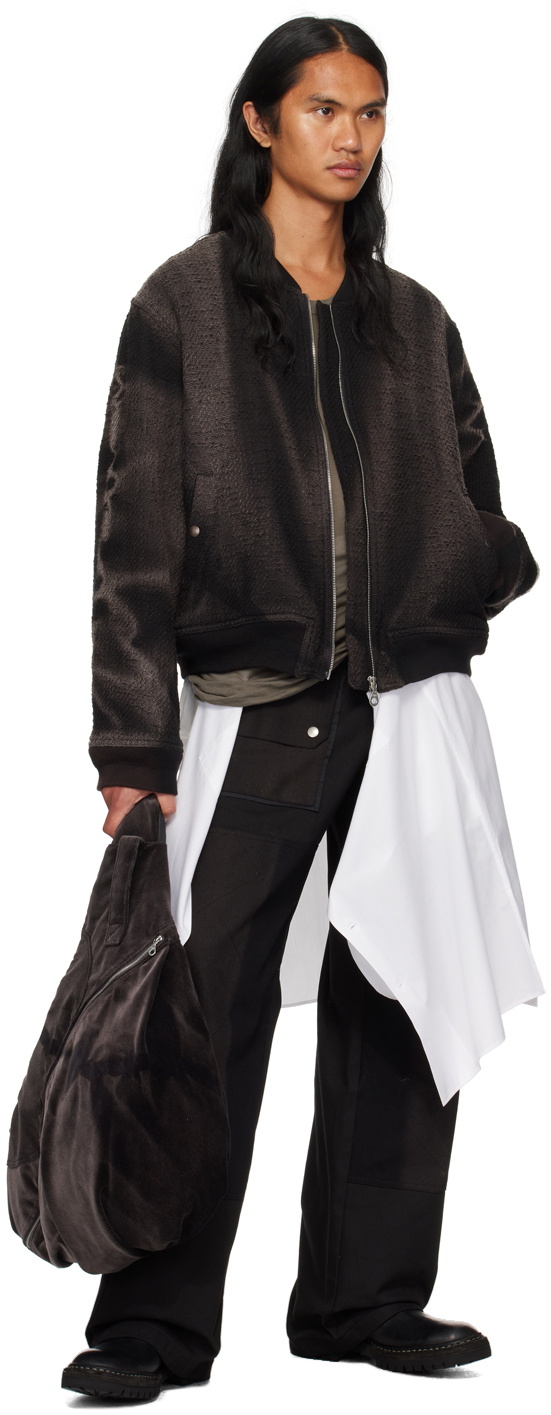 JiyongKim Black Sun-Bleached Bag