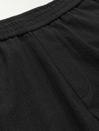 Barena - Tosador Straight-Leg Wool-Blend Tweed Trousers - Black