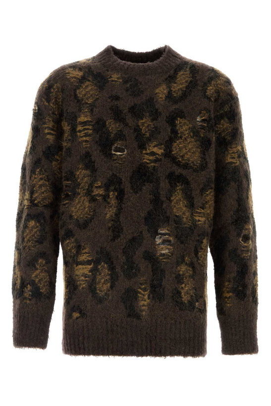 Photo: Junya Watanabe Embroidered Wool Blend Sweater