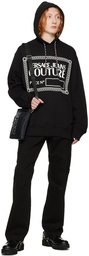 Versace Jeans Couture Black Piece Number Hoodie