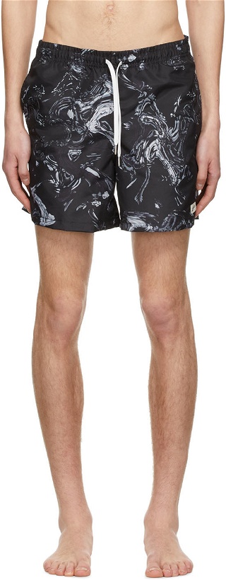 Photo: Bather SSENSE Exclusive Black Recycled Polyester Swim Shorts