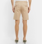 Maison Kitsuné - Cotton-Twill Chino Shorts - Beige