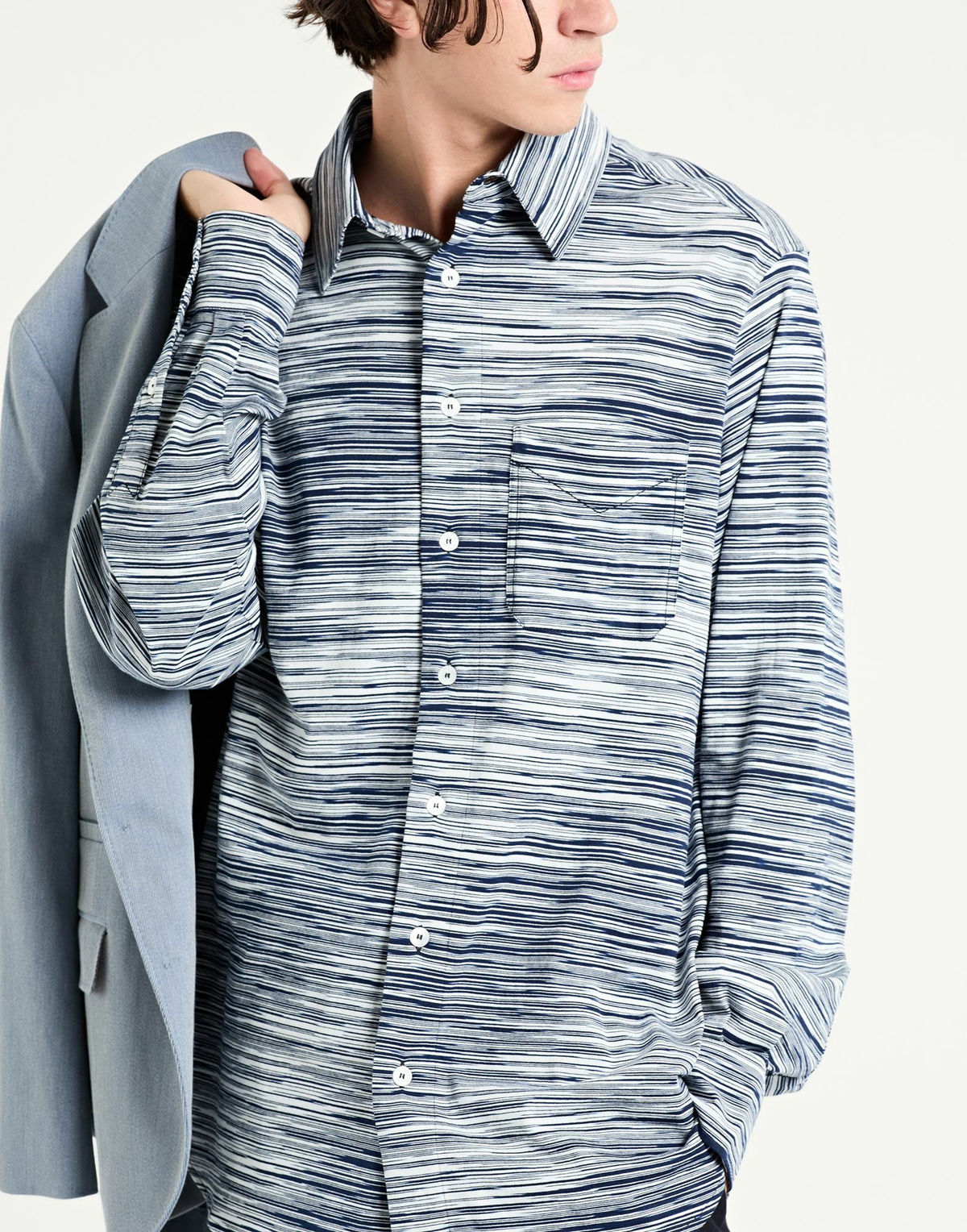 Missoni Mens Shirt in Navy