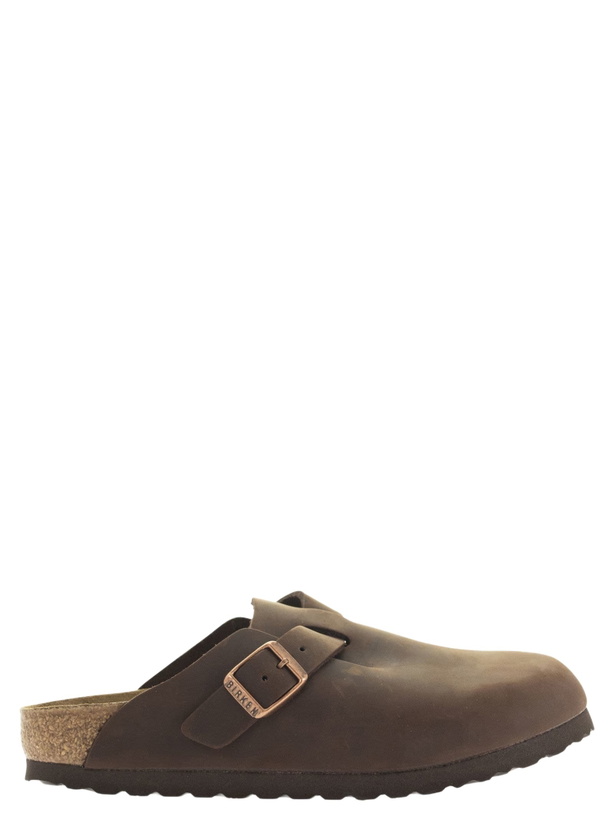 Photo: Birkenstock Boston - Oiled Leather Sabot