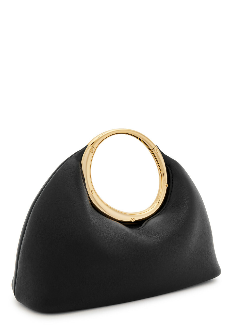 Jacquemus Le Petit Calino Leather top Handle bag - Black